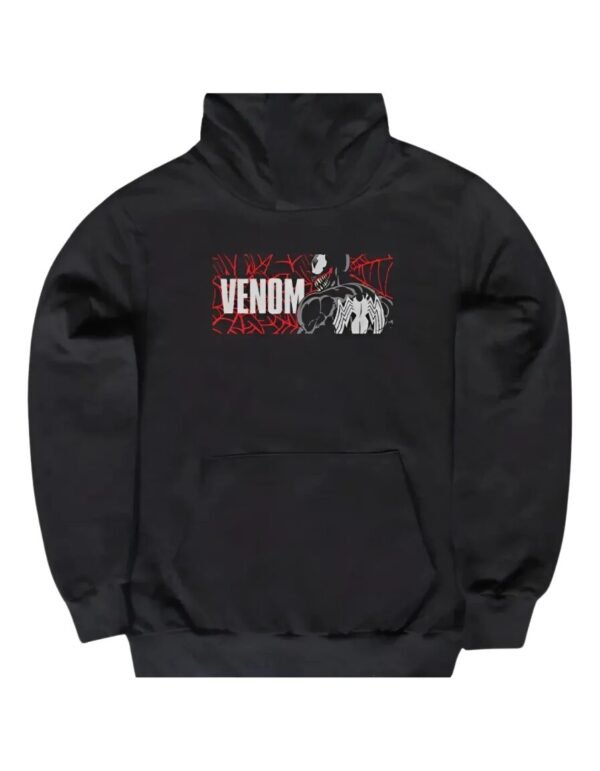 Hoodie Máscara De Látex Venom Hombre
