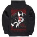 Hoodie Máscara De Látex Venom Hombre