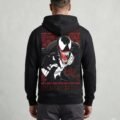 Hoodie Máscara De Látex Venom Hombre