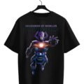 Playera Máscara De Látex Marvel Devourer Of Worlds Hombre
