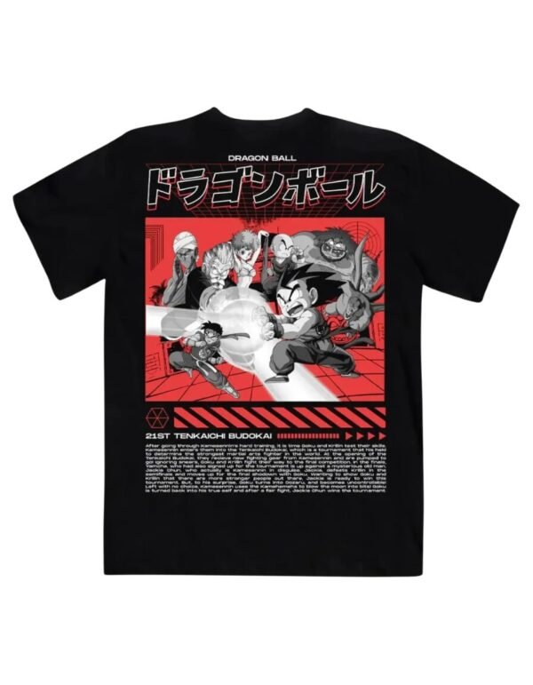 Playera Máscara De Látex Tenkaichi Budokai Hombre