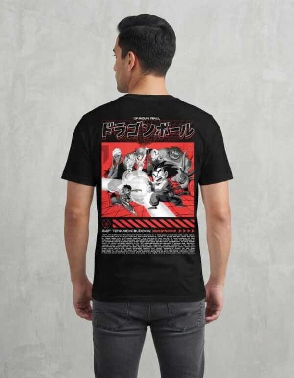 Playera Máscara De Látex Tenkaichi Budokai Hombre