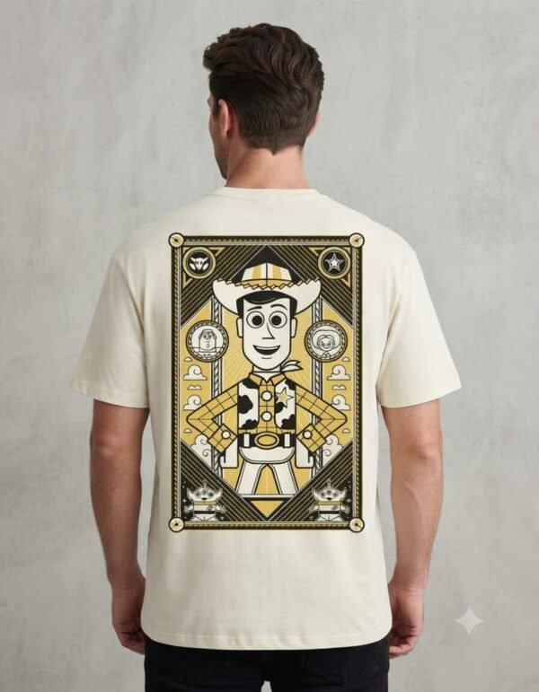 Playera Máscara De Látex Toy Story Woody Hombre