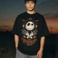 Playera Máscara De Látex The Pumpkin King Hombre
