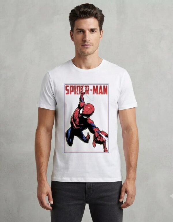 Playera Máscara De Látex Friendly Neighborhood Hombre