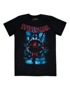 Playera Máscara De Látex Miles Morales Hombre