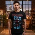 Playera Máscara De Látex Miles Morales Hombre