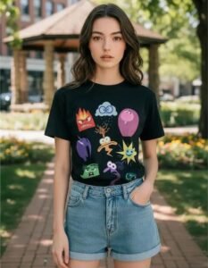 Playera Máscara De Látex Emotions Mujer