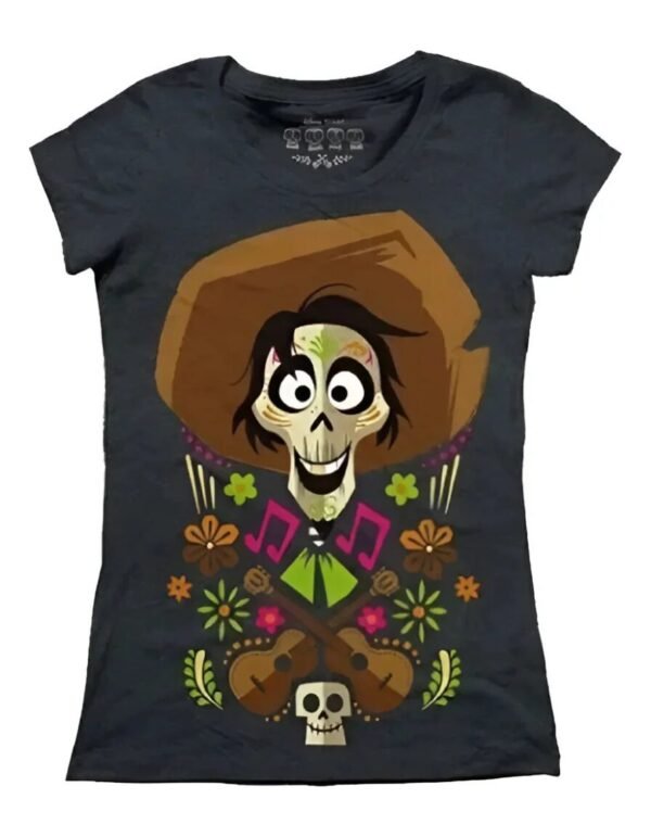 Playera Máscara De Látex Hector Mujer