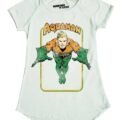 Playera Máscara De Látex Aquaman Retro Mujer