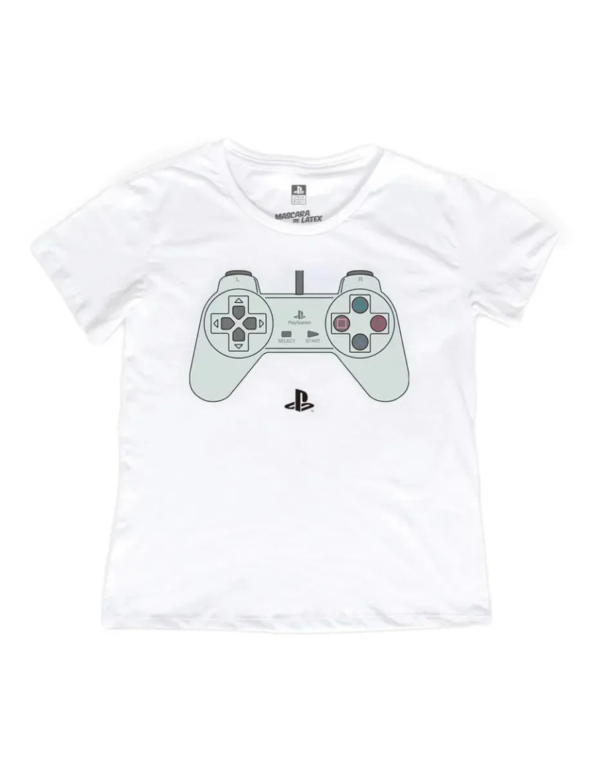Playera Máscara De Látex Dualshock Mujer