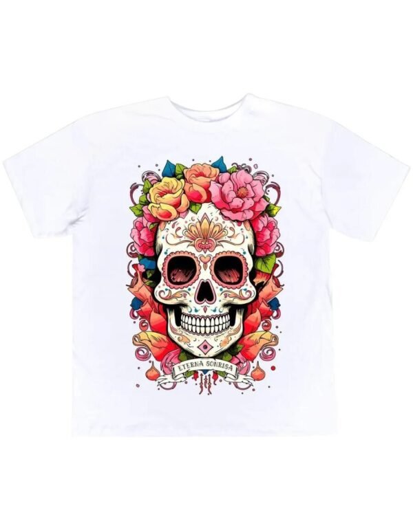 Playera Máscara De Látex Eterna Sonrisa Mujer