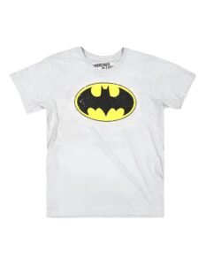 Playera Máscara De Látex Batman Logo Niño