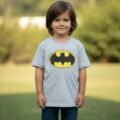 Playera Máscara De Látex Batman Logo Niño