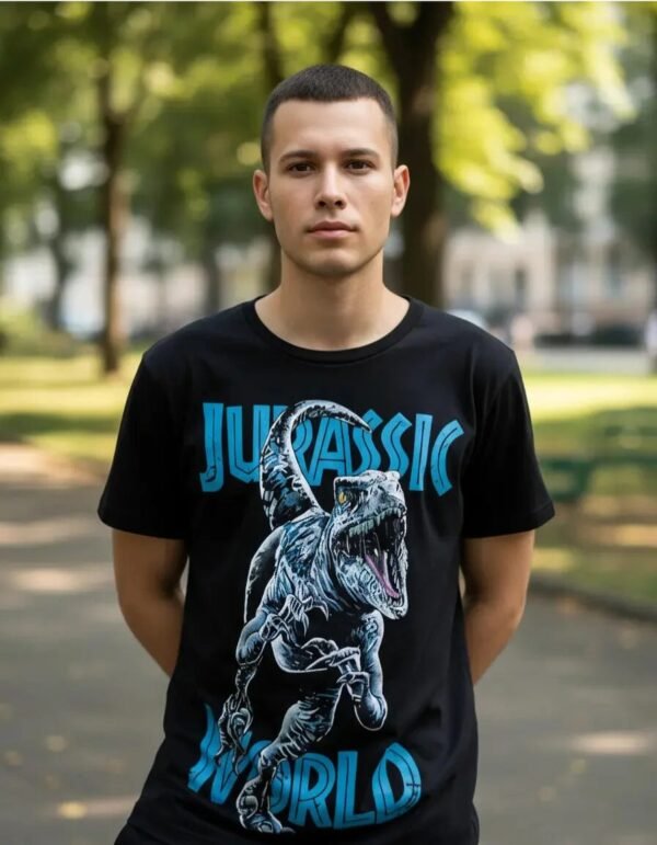 Playera Mascara De Látex Blue Hombre