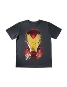 Playera Máscara De Látex Marvel Golden Avenger Niño