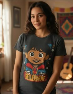 Playera Máscara De Látex Miguel Rivera Mujer