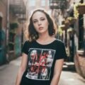 Playera Máscara De Látex Team Heist Mujer