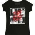 Playera Máscara De Látex Team Heist Mujer