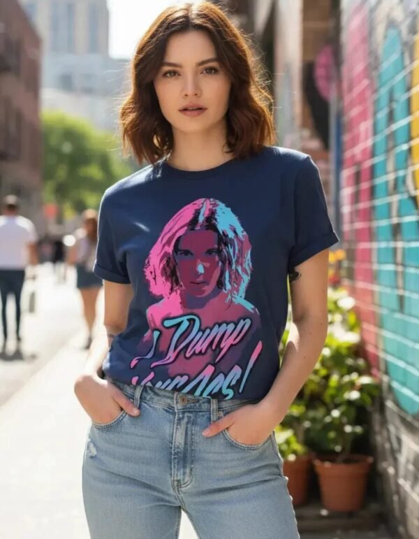 Playera Máscara De Látex I Dump You Mujer