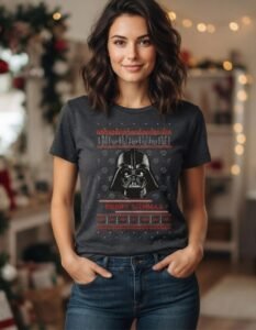Playera Máscara De Látex Lord Of The Sithmas Mujer