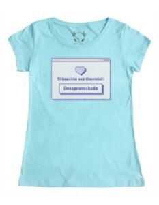 Playera Máscara De Látex Desaprovechada Mujer