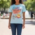 Playera Máscara De Látex Rocko Y Heffer Mujer