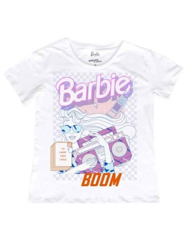 Playera Máscara De Látex Boom Mujer