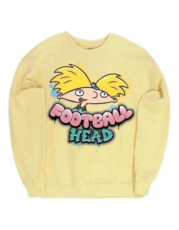 Pullover Máscara De Látex Footbal Head Mujer