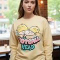 Pullover Máscara De Látex Footbal Head Mujer