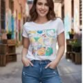 Playera Máscara De Látex Generation Nick Mujer