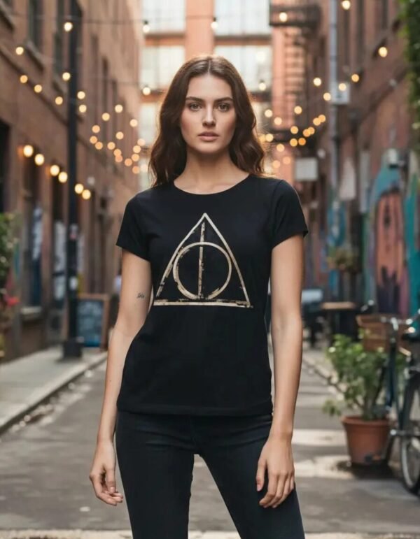 Playera Máscara De Látex Reliquías Mujer Playera Máscara De Látex Reliquías Mujer