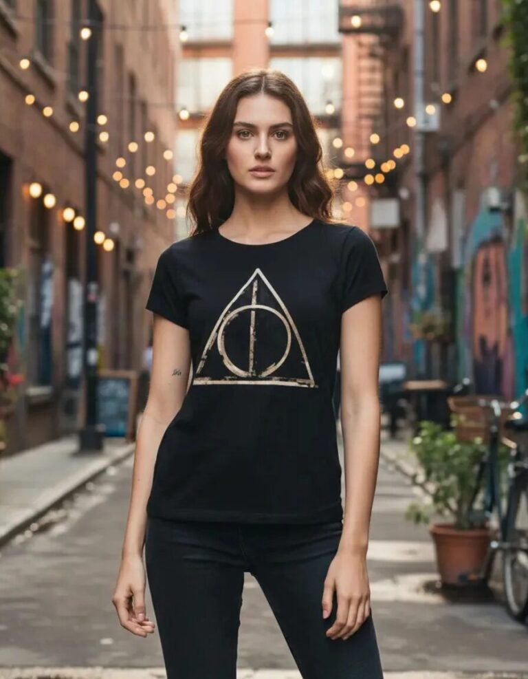 Playera Máscara De Látex Reliquías Mujer