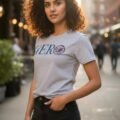 Playera Máscara De Látex Hero Mujer