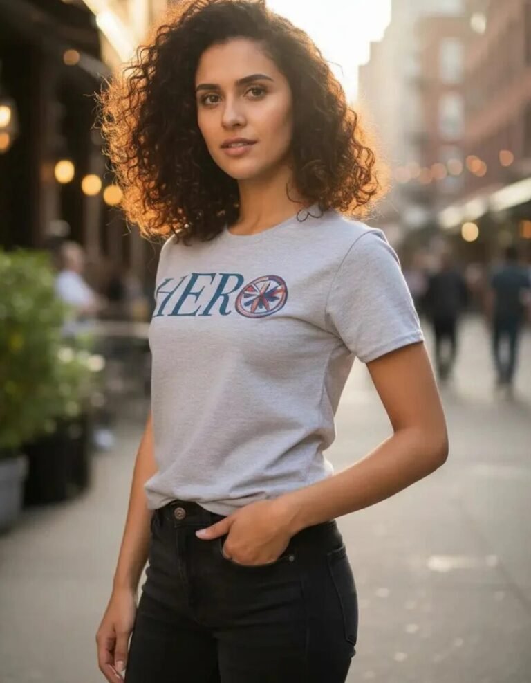 Playera Máscara De Látex Hero Mujer