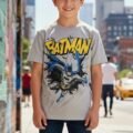 Playera Máscara De Látex El Caballero De La Noche Niño