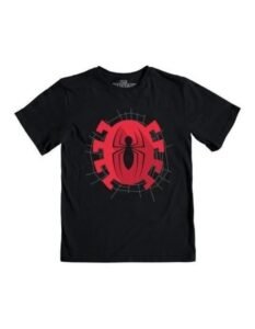 Playera Máscara De Látex Spidey Logo Niño