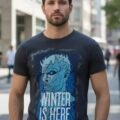 Playera Máscara De Látex Winter Is Here Hombre