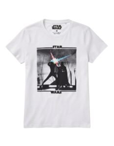 Playera Máscara De Látex Luke Vs. Vader Mujer