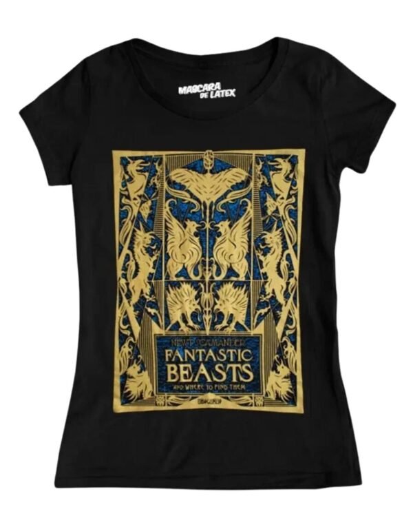 Playera Máscara De Látex Fantastic Beasts Mujer