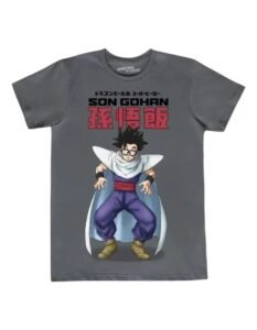 Playera Máscara De Látex Son Gohan Hombre