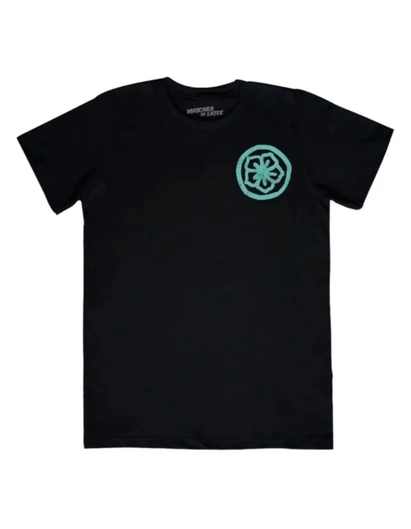 Playera Máscara De Látex Miyagi Lotus Hombre Playera Máscara De Látex Miyagi Lotus Hombre