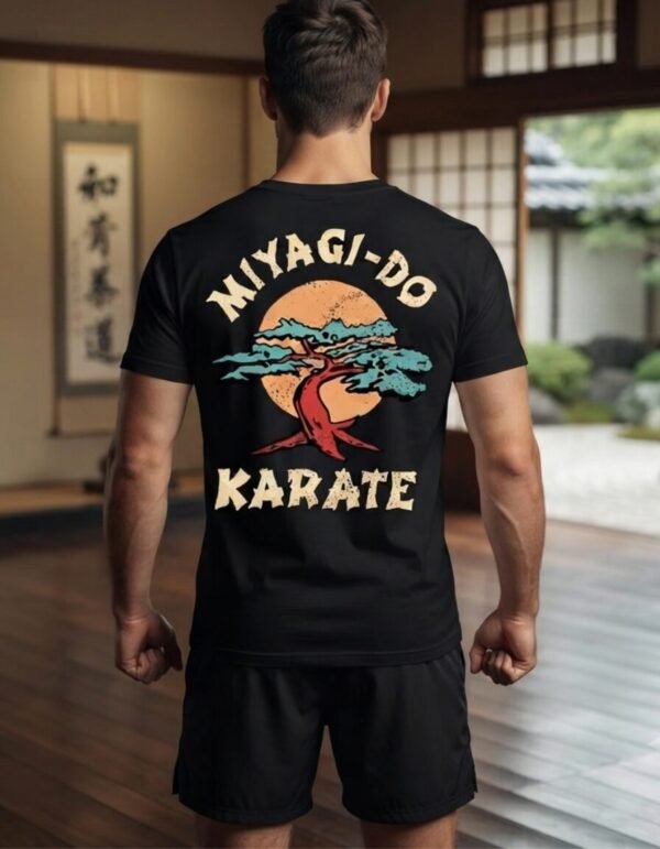 Playera Máscara De Látex Miyagi Lotus Hombre Playera Máscara De Látex Miyagi Lotus Hombre