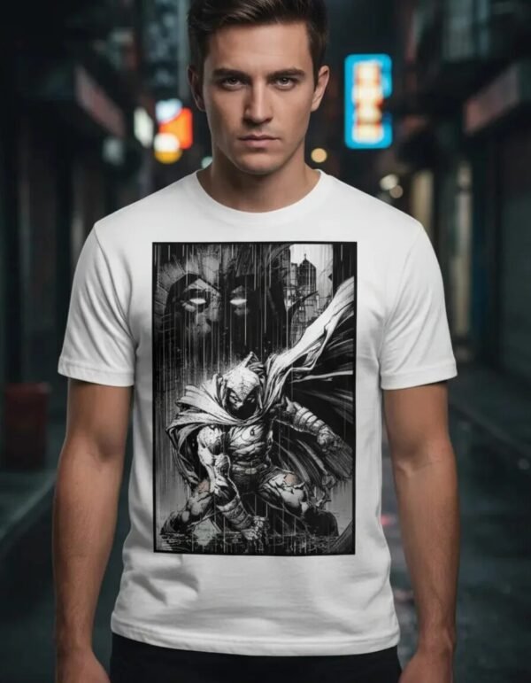 Playera Máscara De Látex Puño De Khonshu Hombre Playera Máscara De Látex Puño De Khonshu Hombre