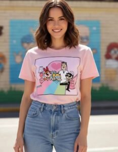 Playera Máscara De Látex Nada Qué Temer Mujer