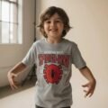 Playera Máscara De Látex Marvel Queens Nyc Niño