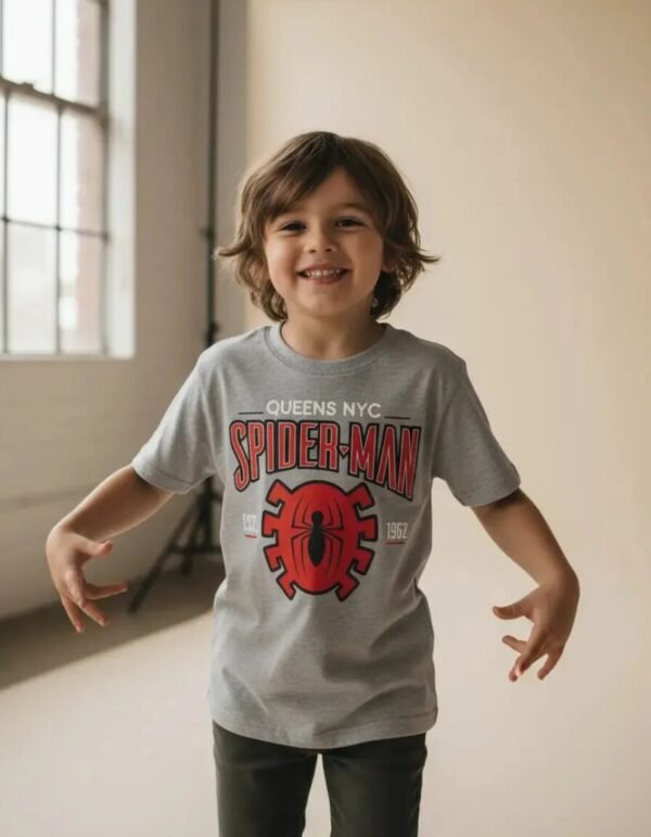 Playera Máscara De Látex Marvel Queens Nyc Niño Playera Máscara De Látex Marvel Queens Nyc Niño