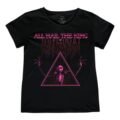 Playera Máscara De Látex The King Of Halloween Mujer