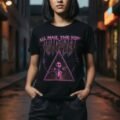 Playera Máscara De Látex The King Of Halloween Mujer