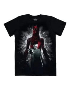 Playera Máscara De Látex Eleven Vs Vecna Hombre
